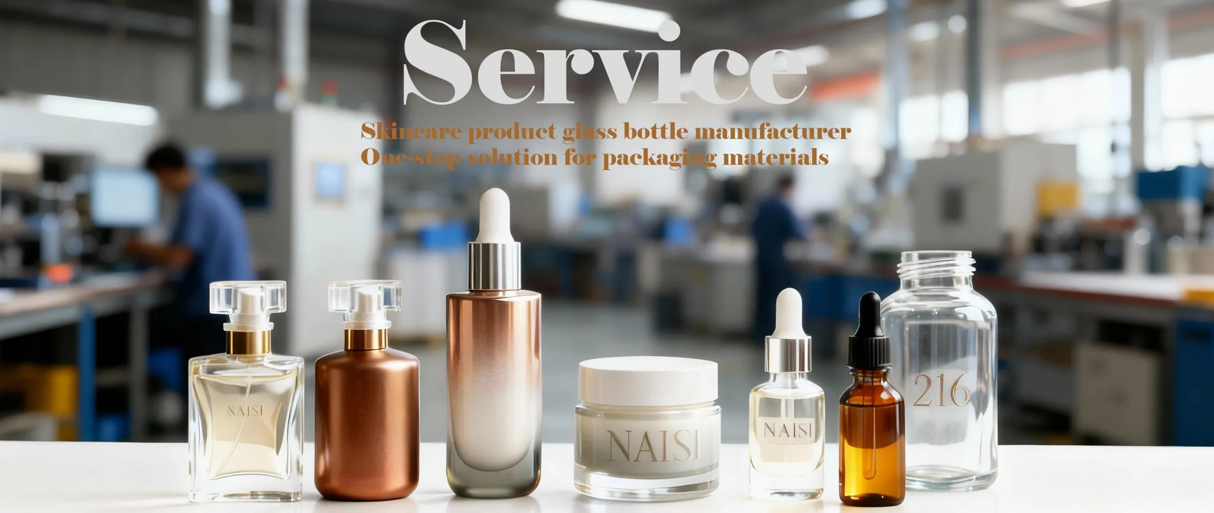 About NAISI glass packaging